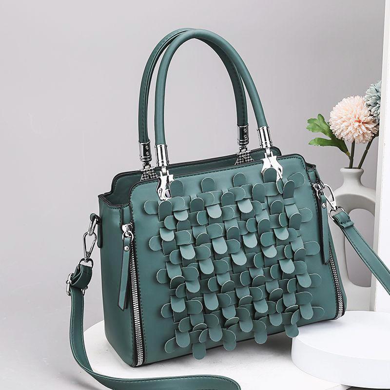 Geanta dama verde Salma biashoes.ro imagine reduceri